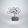 Dog Tag Anhänger - Aluminium - gebürstet - personalisierbar - 3x5 cm