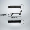 Flaschenöffner - Aluminium - farbig eloxiert - personalisierbar - 6,5x1,3 cm – Bild 4